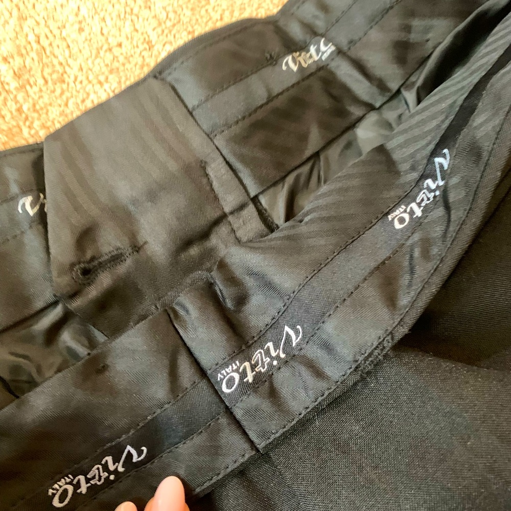 Vitto dress pants made in Italy, 44r 38 waist men’s.